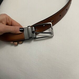 Men's Brown Leather Belt